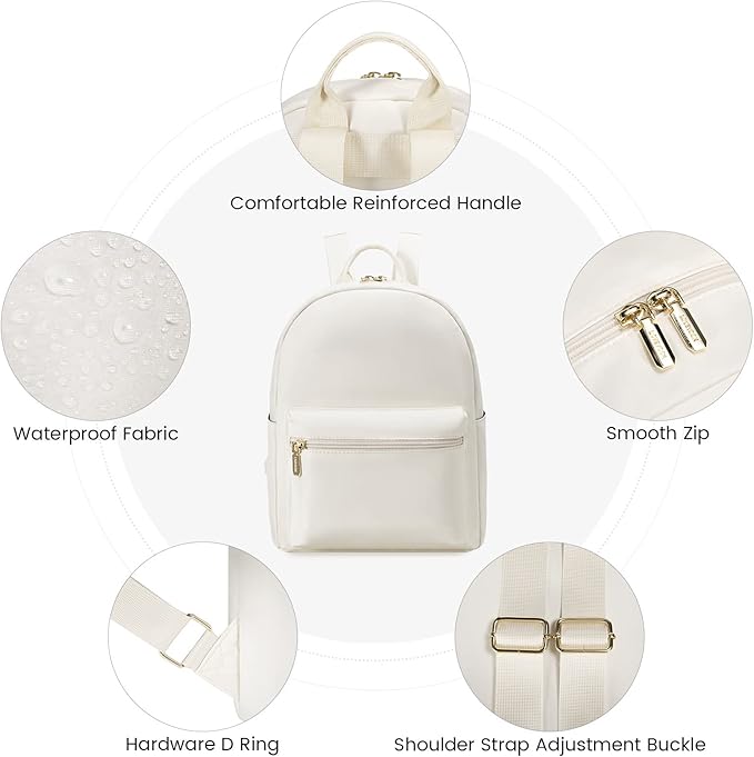 LOVEVOOK Mini Backpack for Women Light Weight Small Waterproof Backpack Purses Daily Backpack… | Light Weight