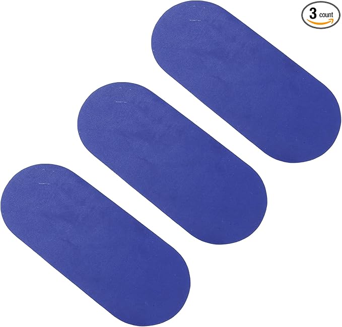 X AUTOHAUX 3pcs PVC Repair Patches with Glue Professional Inflatable Boat Kayak Repair Kit Inflatable Boats Rubber Boats Canoe