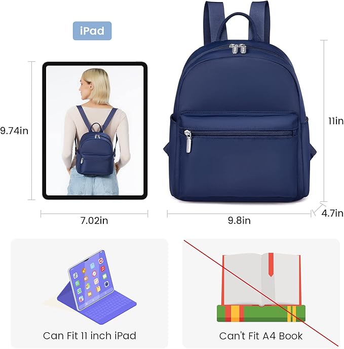 LOVEVOOK Mini Backpack for Women Light Weight Small Waterproof Backpack Purses Daily Backpack… | Light Weight