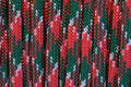 BORED? PARACORD! 550 lb Paracord – Ideal for Crafting, DIY Projects, Camping, Military & Active Outdoors – 300+ Colors – Tactical Parachute Cord Type III – Strong - Holly Jolly 100 Feet