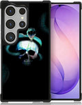for Samsung Galaxy S26 Ultra Case,Graphic Design for Girl Boy Soft Silicone Hard Acrylic Shock Protection Designed for Samsung Galaxy S26 Ultra Skeleton Winding Snake Pattern