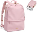GOLF SUPAGS Women Laptop Backpack Casual Daypack for Work Travel College Backpack Purse Separate Laptop Compartment Fits 15.6 Inch Notebook