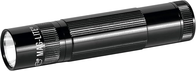 MagLite XL50 LED Flashlight, Compact and Powerful with Multi-Mode Functionality, Water-Resistant, 3-Cell AAA Battery-Powered – Black