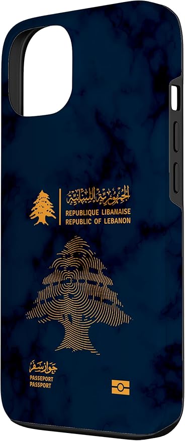 Lebanon,Lebanon Passport,Lebanon Flag,Lebanon map. Case for iPhone 13