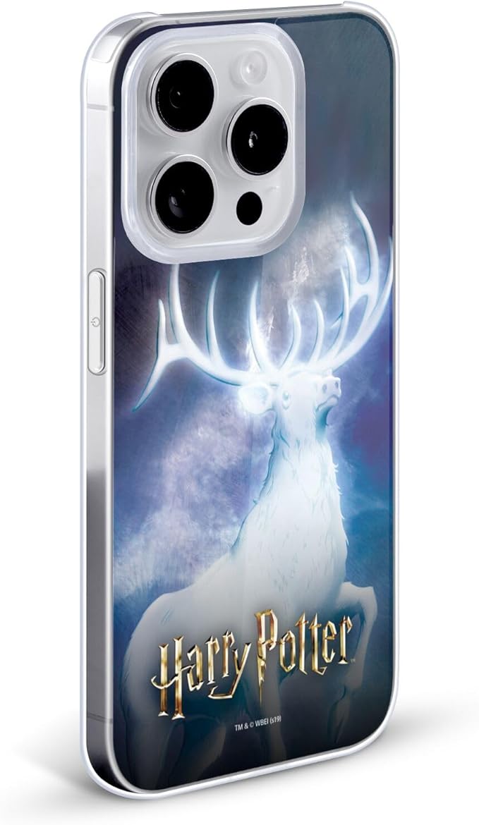 Head Case Designs Officially Licensed Harry Potter Stag Patronus Prisoner of Azkaban II Hard Back Case Compatible with Apple iPhone 11