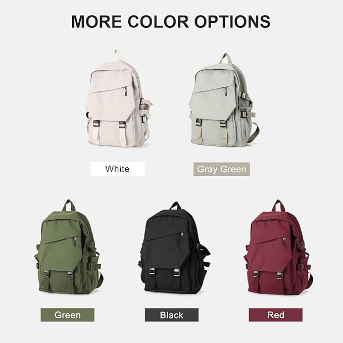 coowoz Lightweight School Backpack College Laptop Backpack for Men Women Travel bag High School Bag Middle Bookbag for Boy Girls
