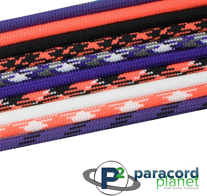 Paracord Planet 550lb Type III Paracord Combo Crafting Kits with Buckles