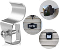 Antimbee Vinyl Siding Clips,20-Pack No-Hole Outdoor Camera Mount,Vinyl Siding Hanger for Blink, Arlo, Ring, No-Damage, No Drilling, Weatherproof-304 Stainless Steel Home Siding Hooks - New Upgrade