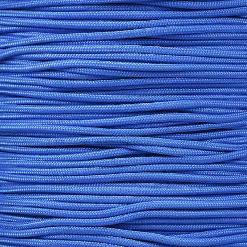 Paracord Planet 275lb Paracord – 3/32 Inch (2.38 mm) Nylon Crafting Cord with 5 Strand Inner Core – Colonial Blue (10 ft)