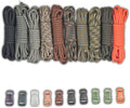 Paracord Planet 550lb Type III Paracord Combo Crafting Kits with Buckles