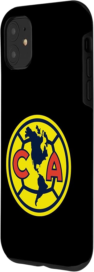 Club America Classic Crest Circle with Americas Map Case for iPhone 11