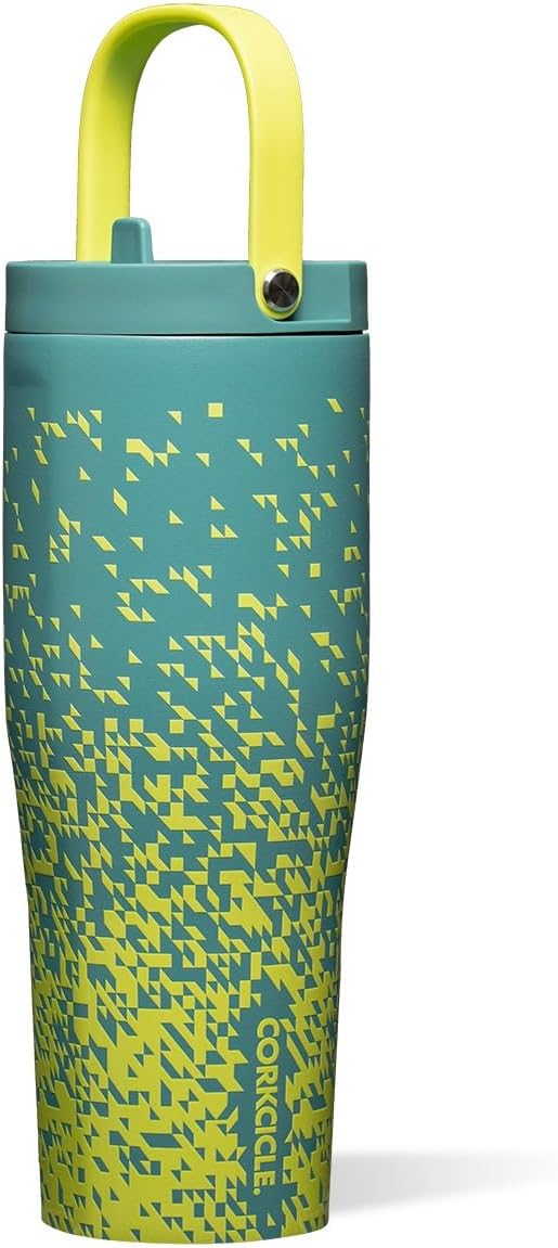 Corkcicle Go Cup - 30oz Digital Glitch
