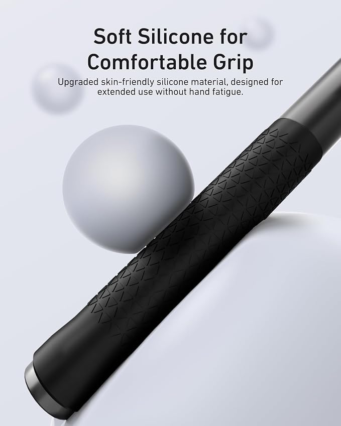 TELESIN 60" Selfie Stick for GoPro, Portable Extended Vlog Invisible Pole for GoPro Hero 13 12 11 DJI Action 6 5 4 Osmo Nano/360 Insta360 Xtra Muse Handheld Monopod for Travel, Action Camera Accessory