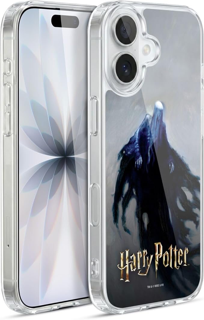 Head Case Designs Officially Licensed Harry Potter Dementor Prisoner of Azkaban II Gel Case [Military Grade Protection] Compatible with Apple iPhone 17