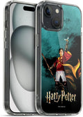 Head Case Designs Officially Licensed Harry Potter Quidditch 3 Prisoner of Azkaban II Gel Case [Military Grade Protection] Compatible with Apple iPhone 15 and Compatible with MagSafe