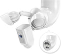 Eave Mount for Ring Floodlight Cam Wired Pro & (2nd Gen) / Plus, Ring Smart Lighting Floodlight Wired, Blink Wired Floodlight Camera, Wyze Flood Light Cameras V2/ Pro, and Roku Flood Light Cam - White