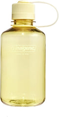 Nalgene 16 oz Narrow Mouth Water Bottle | BPA-Free, Durable & Leak Proof, Lightweight Travel Bottle, Fits In Cupholders, Butter