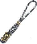 Knife Lanyards with Brass Beads,Paracord Lanyard,Tactical Lanyard for Skull Shape Knife,EDC Products