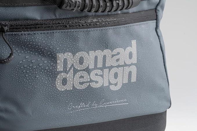 Nomad Design Tuff Loader 65L Max Dry Large Duffle Bag - Water-Resistant Gear Bag for Fishing, Travel & Outdoors – Heavy-Duty Zippers, Shoulder Strap, Roll-Top Closure