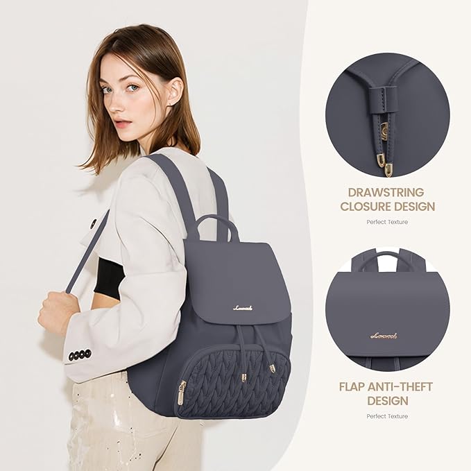 LOVEVOOK Backpack Purse for Women,Small Backpack for Women for Travel Work,Cute Backpack Daypack With Anti-theft Pocket,Fashion Ladies Backpack for Daily College Shopping