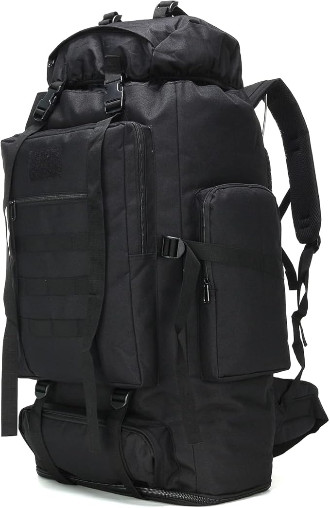 Hiking Backpack for Men 70L/100L Camping Backpack Military Rucksack Molle 3 Days Assault Pack for Climbing | Camping Backpack, 3 Days Assault Pack, for Climbing