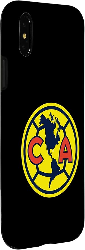 Club America Classic Crest Circle with Americas Map Case for iPhone X/XS