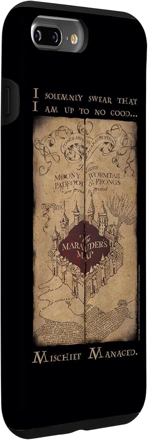 iPhone 7 Plus/8 Plus Harry Potter Marauder's Map Words Case