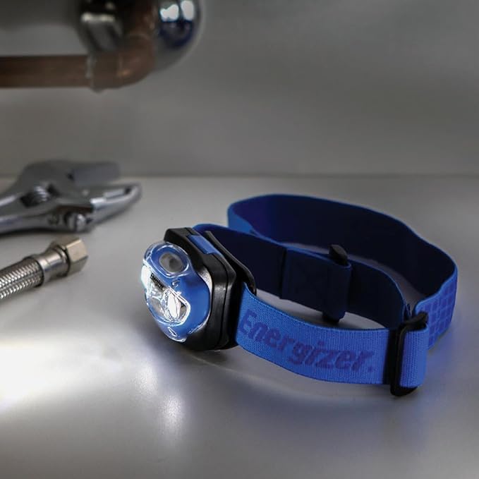 Energizer LED Headlamp Flashlight, Super Bright, Compact Sport Head Lamp, Perfect Running Headlamp,Batteries Included