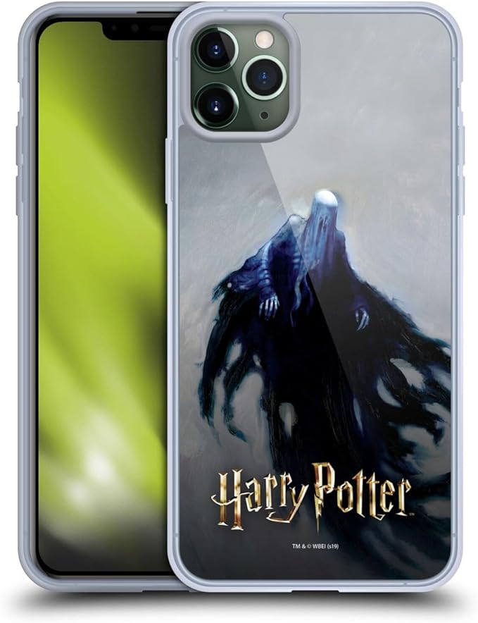 Head Case Designs Officially Licensed Harry Potter Dementor Prisoner of Azkaban II Gel Case [Military Grade Protection] Compatible with Apple iPhone 11 Pro Max and Compatible with MagSafe