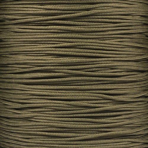 Paracord Planet 95lb Paracord – 1 Strand Type I Parachute Cord for Outdoors and DIY – Coyote Brown (50 ft)
