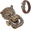 NBEADS Brass Paracord Beads, Spacer Beads for Jewelry EDC Survival Gear Parachute String