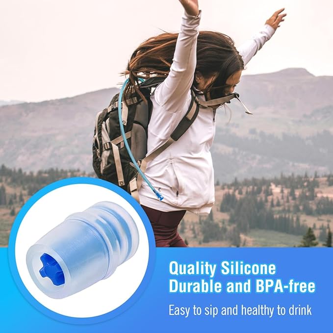 Bite Valve ON-Off Switch Tube Nozzle Replacement for Hydration Bladder