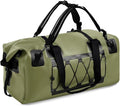 Waterproof Duffel Bag, 70L Large Motorcycle Dry Backpack, Heavy-Duty Roll Top Waterproof Luggage Duffle Bags with Straps & Handles, Waterproof Gear Bag for Kayaking, Rafting, Camping, Motorcycle