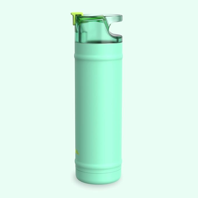 bubba 24 oz Dualsip Insulated Stainless Steel Water Bottle with Straw - Reusable, Leakproof, Lightweight, Dishwasher Safe, Lead-Free and BPA-Free, Tropical Eclipse