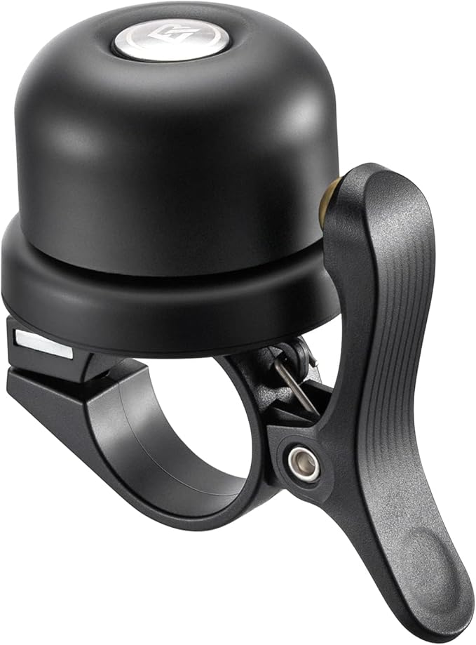 ROCKBROS Bike Bell for Apple AirTag Hidden Bike Mount Bike AirTag Holder GPS Tracker Bike Bell Anti-Theft for Adults Suitable for 0.87''/22.2, 1''/25.4, 1.25''/31.8mm Diameter Handlebar