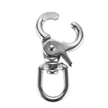 1 PCS 316 Stainless Steel Swivel Trigger Snap Hooks, 2.65” Heavy Duty Clips, 130 lbs Capacity - Marine Grade, Anti-Rust, Multipurpose Lobster Claw Clasps for Pet Leashes, Bags, and Cameras