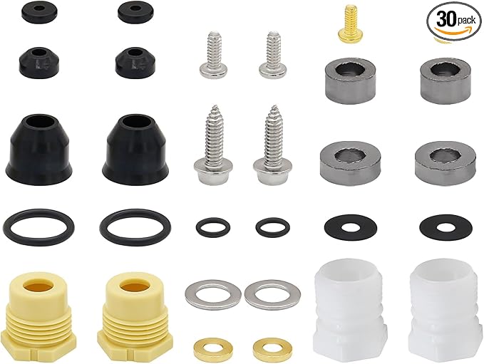 630-7755 Wall Hydrant Repair Kit Compatible with Outdoor Faucet Mansfield 300 400 500 Series Wall Hydrant Service Kit Pressure Vacuum Breaker (2 Sets)