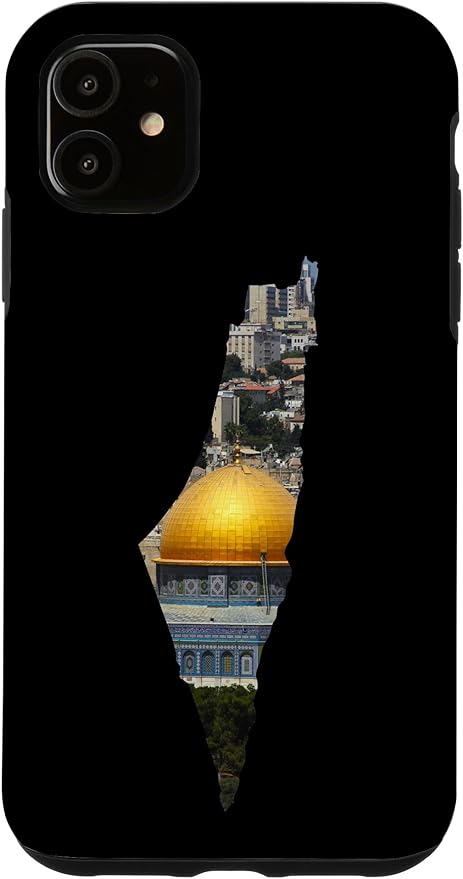 Palestinian Map Al Aqsa Jerusalem in Palestine Case for iPhone 11