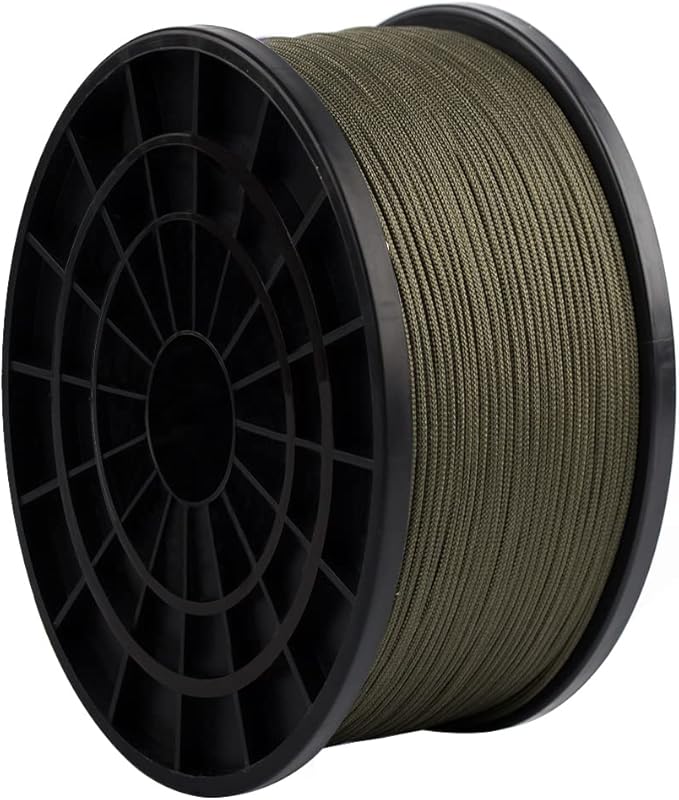 HERCULES Type III Paracord 550 Paracord Rope Parachute Cord, 1000' Army Green for Camping Cord, Survival Rope