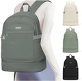 coofay Gym Backpack For Women Men Dance Sports Backpack With Shoe Compartment Waterproof Travel Backpacks Gym Bag Olive Green