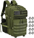 45L Tactical Backpack for Men Women, Military Assault Pack with MOLLE, Large 3 Day Bug Out Bag for Hiking Camping