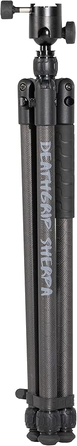 BOG DeathGrip Aluminum Tripod with Durable Frame, Lightweight, Stable Design, Bubble Level, Adjustable Legs, Shooting Rest, and Hands-Free Operation for Hunting, Shooting, and Outdoors