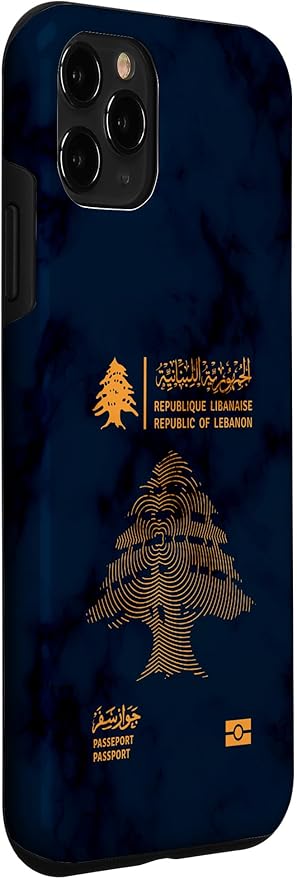 Lebanon,Lebanon Passport,Lebanon Flag,Lebanon map. Case for iPhone 11 Pro