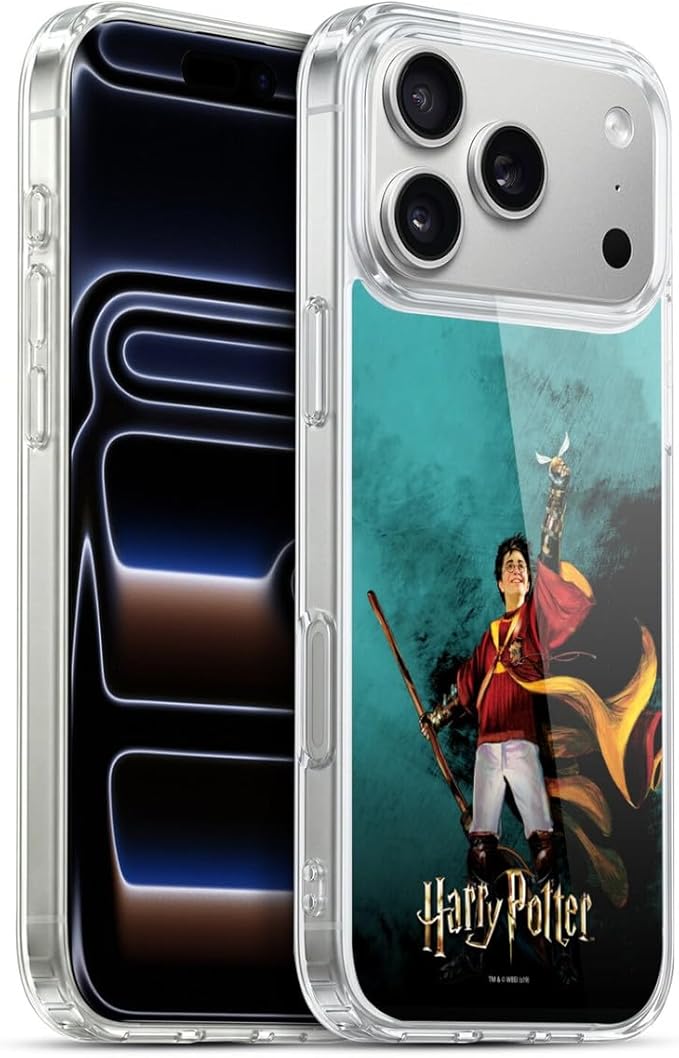 Head Case Designs Officially Licensed Harry Potter Quidditch 3 Prisoner of Azkaban II Gel Case [Military Grade Protection] Compatible with Apple iPhone 17 Pro Max