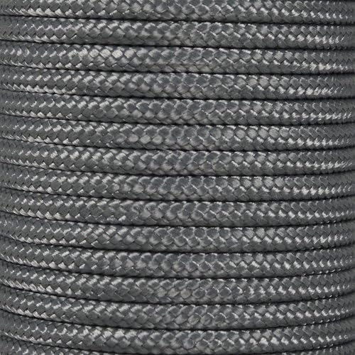 Paracord Planet 325 Paracord – 3 mm Type II Nylon Parachute Cord with 3 Inner Strands (Charcoal Gray, 100 ft)