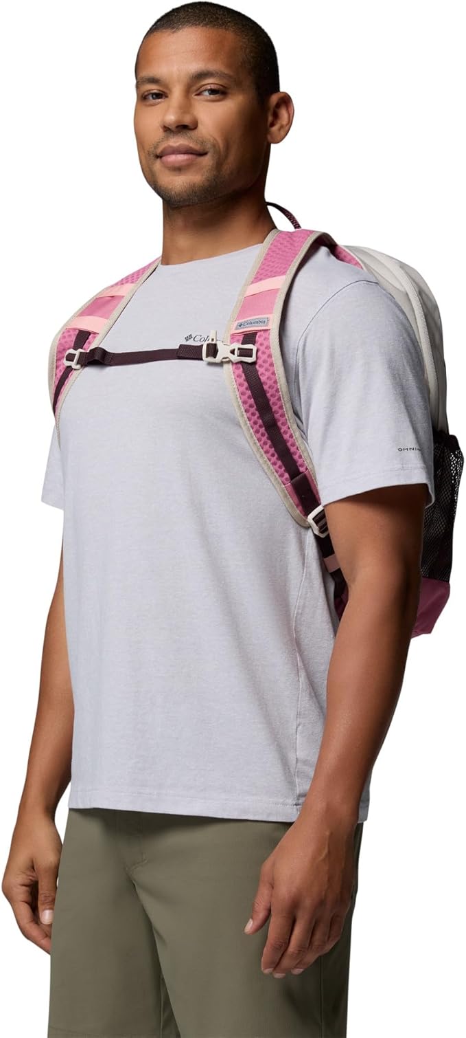 Columbia Unisex Echo Mountain 25L Backpack, Rosette/Dark Stone/Moonvista/Sand Dune, One Size