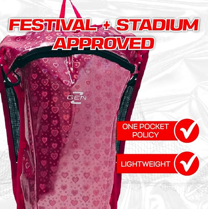 Festival Approved Hydration Backpack Rave | Anti-Theft Chest Pockets, 2L Bladder Included, Lightweight Ripstop Design