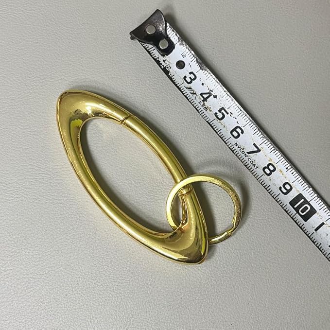 Y2K Cute Star Carabiner Keychain Cool Belt Loop Clip Starlight Heavy Duty Carabiner Clasp Snap Hook Holder Key Buckle
