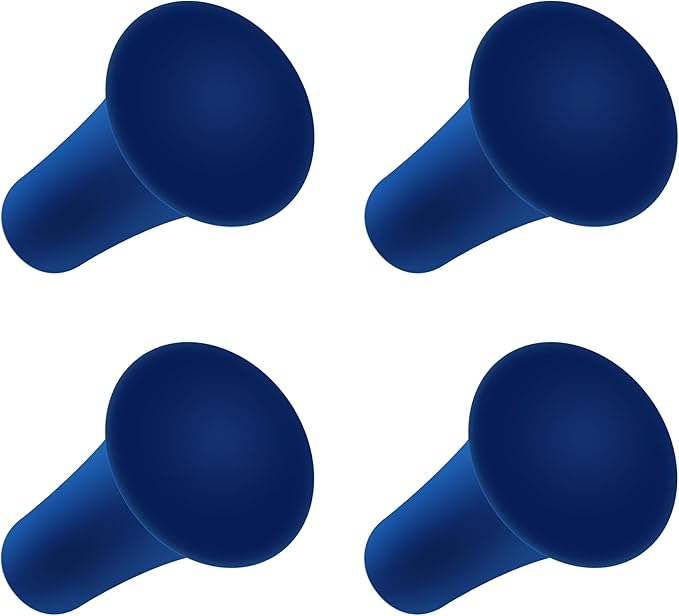 Rubber Cap for X-Grip Mount Holder Compatible With RAM Bicycle Motorcycle Phone Holder Stand - Non-Slip Bracket Replacement Rap-UN-Cap-BLUEU (4PCS Blue)