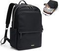 GOLF SUPAGS Women Laptop Backpack Casual Daypack for Work Travel College Backpack Purse Fits 14 Inch Notebook (Black)